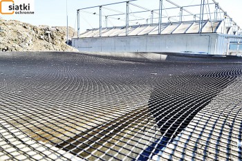 Siatki Piła - Zabezpieczenie zbiorników na odcieki, osadników Zabezpieczenie zbiorników w przemyśle dla terenów Miata Piła